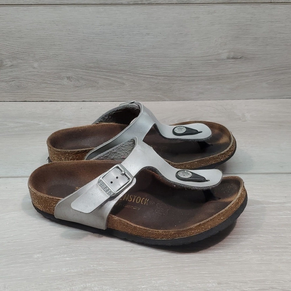 Birkenstock Kids Girls Thong Sandals Slide Flats shoes sz 30/C12